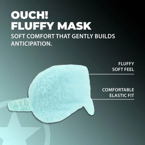Miękka Maska Fluffy – Pudrowy Błękit