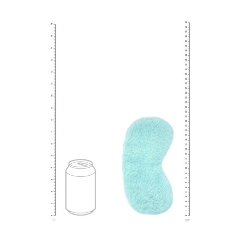 Miękka Maska Fluffy – Pudrowy Błękit