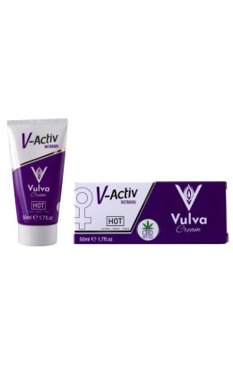 HOT V-Activ Krem Stymulujący do Stref Intymnych z CBD, 50 ml