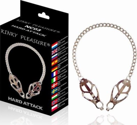 Kinky Pleasure: Hard Attack - Ekskluzywne Zaciski na Sutki