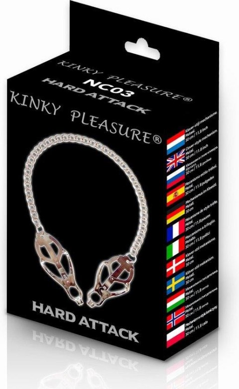 Kinky Pleasure: Hard Attack - Ekskluzywne Zaciski na Sutki