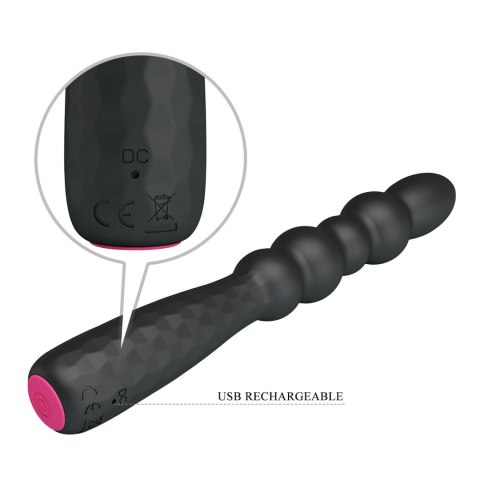 MR PLAY - Wibrujący Korek Analny - Elastyczny, 12 Funkcji