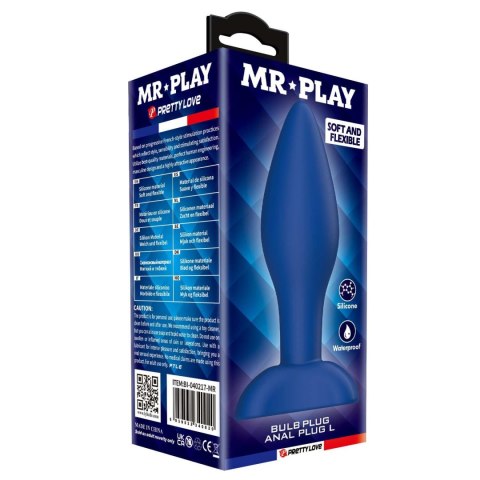 MR. Play Bulb L – Luksusowy Korek Analny