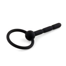 Penis Plug Silikonowy z Kanalikiem nr 03