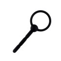 Penis Plug Silikonowy z Kanalikiem nr 03