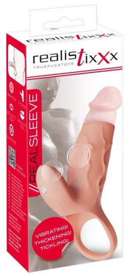 Realistixxx RealSleeve Clit – Stymulująca Nakładka dla Wspólnych Doznań
