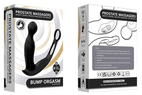 Masażer Prostaty z Falującymi Wibracjami i Pilotem