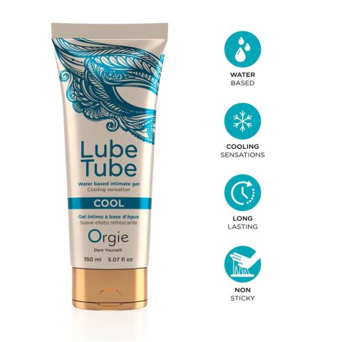 Chłodzący żel intymny Lube Tube Cool - 150 ml
