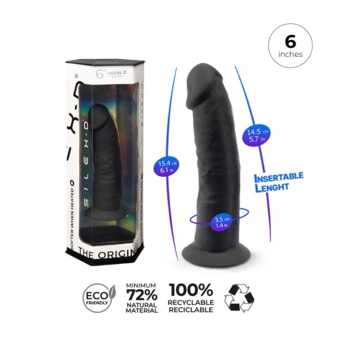 Dildo S.D. Model 2 (15 cm) BLACK BOX