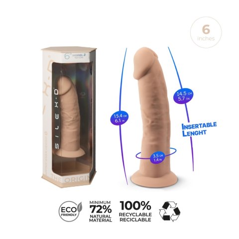 Dildo SilexD Model 2 (15 cm) – Cielesny Realizm