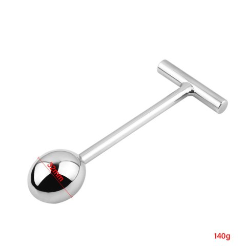 Ekskluzywny zestaw metalowych plugów analnych z wymiennymi końcówkami nr 3