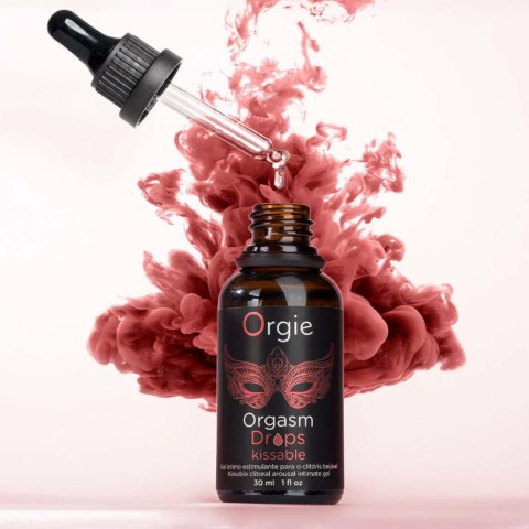 Krople stymulujące Orgasm Drops Kissable - 30 ml