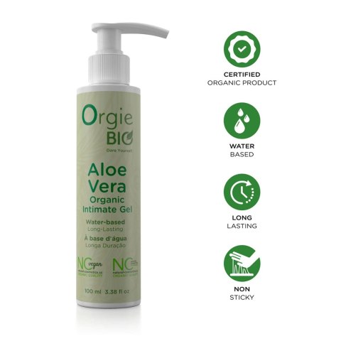 ORGIE BIO Organiczny Żel Intymny z Aloesem