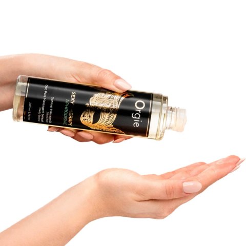 Orgie - Sexy Therapy Zmysłowy Olejek do Masażu Afrodyzjak Owocowo-Kwiatowy 200 ml
