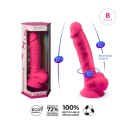 Realistyczne Dildo – Różowy Model 1 (20 cm)