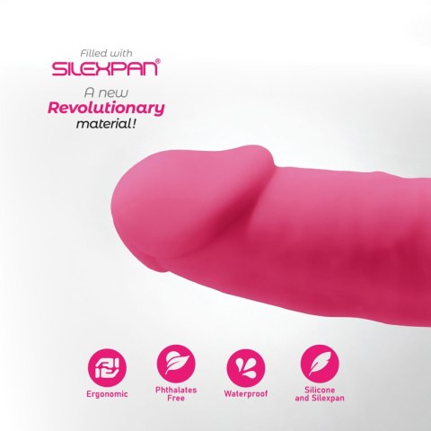 Realistyczne Dildo SilexD Model 2 (15 cm) – Różowy Akcent