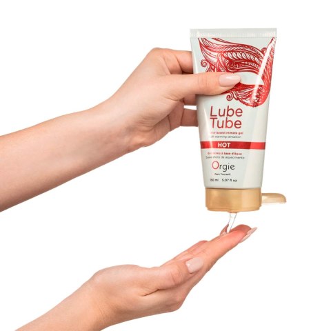 Rozgrzewający żel intymny Lube Tube Hot - 150 ml