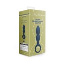 Elegancki plug analny Łezka – rozmiar M – Bałtycki Błękit