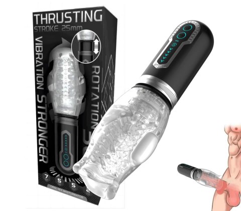 Thrusting Rotation 360 Pro: Masturbator z Dynamicznym Ruchem Obrotowym