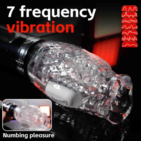 Thrusting Rotation 360 Pro: Masturbator z Dynamicznym Ruchem Obrotowym