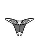 Zaliya – Otwarte Stringi z Koronką 2XL/3XL