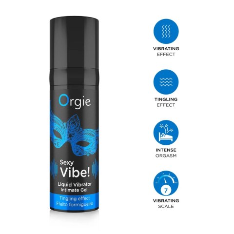 Żel stymulujący SEXY VIBE! – Płynny wibrator – 15 ml