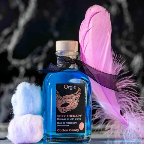 Zestaw do Masażu Ust „Wata Cukrowa” - 100 ml