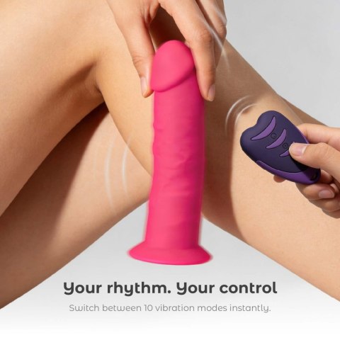 Zmysłowy Wibrator w Kolorze Różu z 10 Trybami Stymulacji – 17 cm