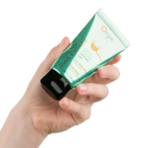 Zmysłowy żel intymny Lube Tube Cocktail o smaku Pina Colada - 50 ml