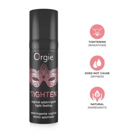 Zmysłowy żel ujędrniający TIGHTEN – 15 ml
