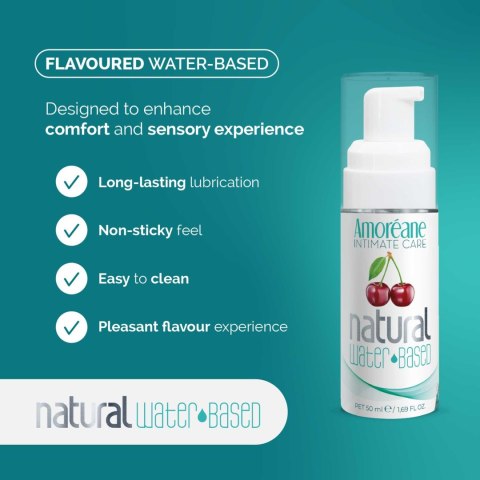 AM. Wiśniowy Lubrykant na Bazie Wody z Fitoplanktonem 50ml
