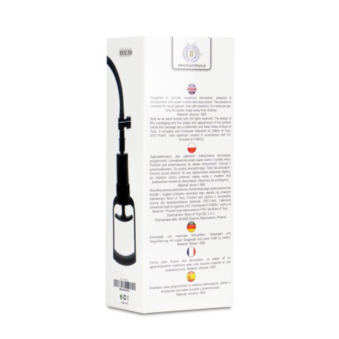 Pompka Powerpump MAX - Czerwona