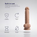Realistyczne Dildo Premium Silexd Model 1 (30 cm) w Odcieniu Cielistym