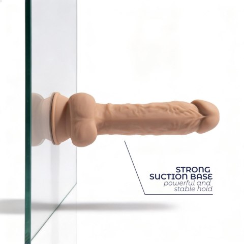 Realistyczne Dildo Premium Silexd Model 1 (30 cm) w Odcieniu Cielistym