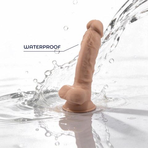 Realistyczne Dildo Premium Silexd Model 1 (30 cm) w Odcieniu Cielistym