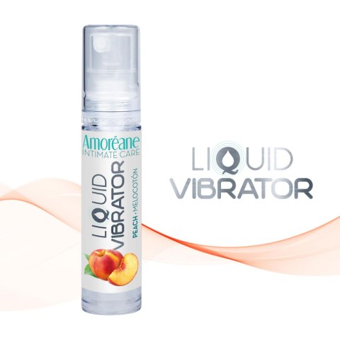 Wibrujący lubrykant o smaku brzoskwiniowym 10 ml