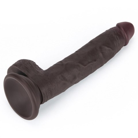 7.5'' Sliding Skin Pro II Dual Layer Silicone Dong (Black) LoveToy - Boys of Toys Sp. z o.o. (dystrybutor)