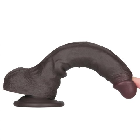 7.5'' Sliding Skin Pro II Dual Layer Silicone Dong (Black) LoveToy - Boys of Toys Sp. z o.o. (dystrybutor)