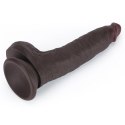 7'' Sliding Skin Pro II Dual Layer Silicone Dong (Black) LoveToy - Boys of Toys Sp. z o.o. (dystrybutor)