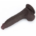 7'' Sliding Skin Pro II Dual Layer Silicone Dong (Black) LoveToy - Boys of Toys Sp. z o.o. (dystrybutor)