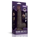 8'' Sliding Skin Pro II Dual Layer Silicone Dong (Black) LoveToy - Boys of Toys Sp. z o.o. (dystrybutor)