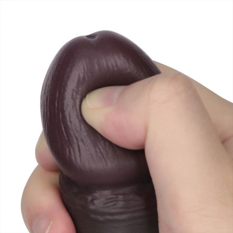 8'' Sliding Skin Pro II Dual Layer Silicone Dong (Black) LoveToy - Boys of Toys Sp. z o.o. (dystrybutor)