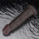 9" Vibrating Sliding Skin Pro II Dual Layer Silicone Dong LoveToy - Boys of Toys Sp. z o.o. (dystrybutor)