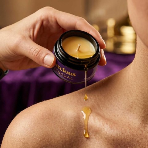 CRUSHIOUS LUSCIOUS MASSAGE CANDLE WITH PHEROMONES AND SENSUAL AROMA 20ML Crushious - Lunyvan S.L.