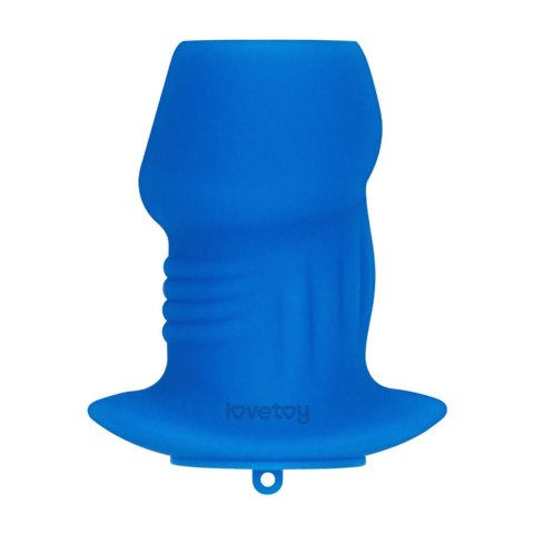Ribbed Peeper Silicone Anal Plug LoveToy - Boys of Toys Sp. z o.o. (dystrybutor)