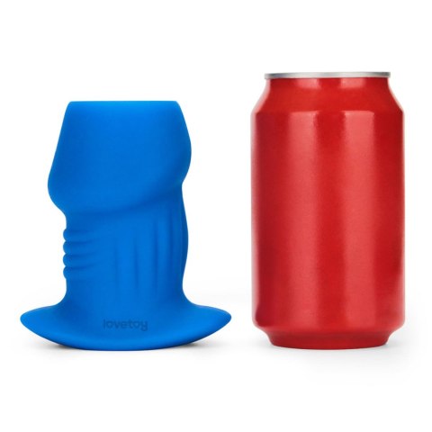 Ribbed Peeper Silicone Anal Plug LoveToy - Boys of Toys Sp. z o.o. (dystrybutor)