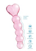 Crystal Heart Anal Dildo SCALA