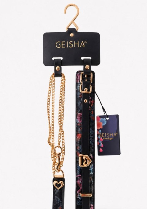 Floral Jacquard Collar & Leash SCALA