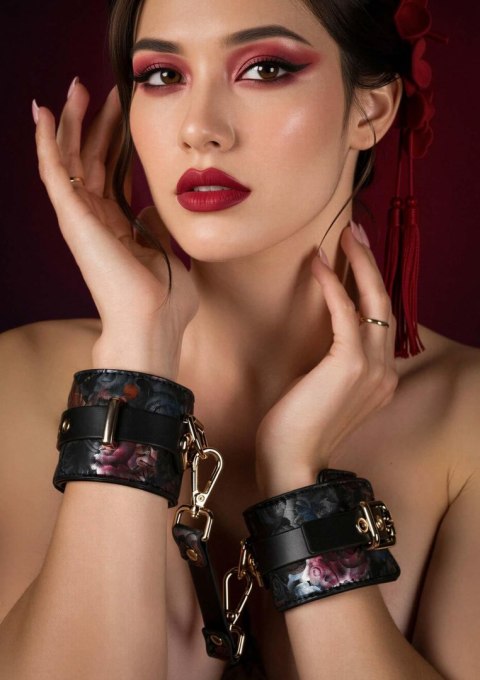 Floral Jacquard Wrist Cuffs SCALA