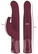 Rotating & Vibrating Thick Rabbit Vibrator SCALA